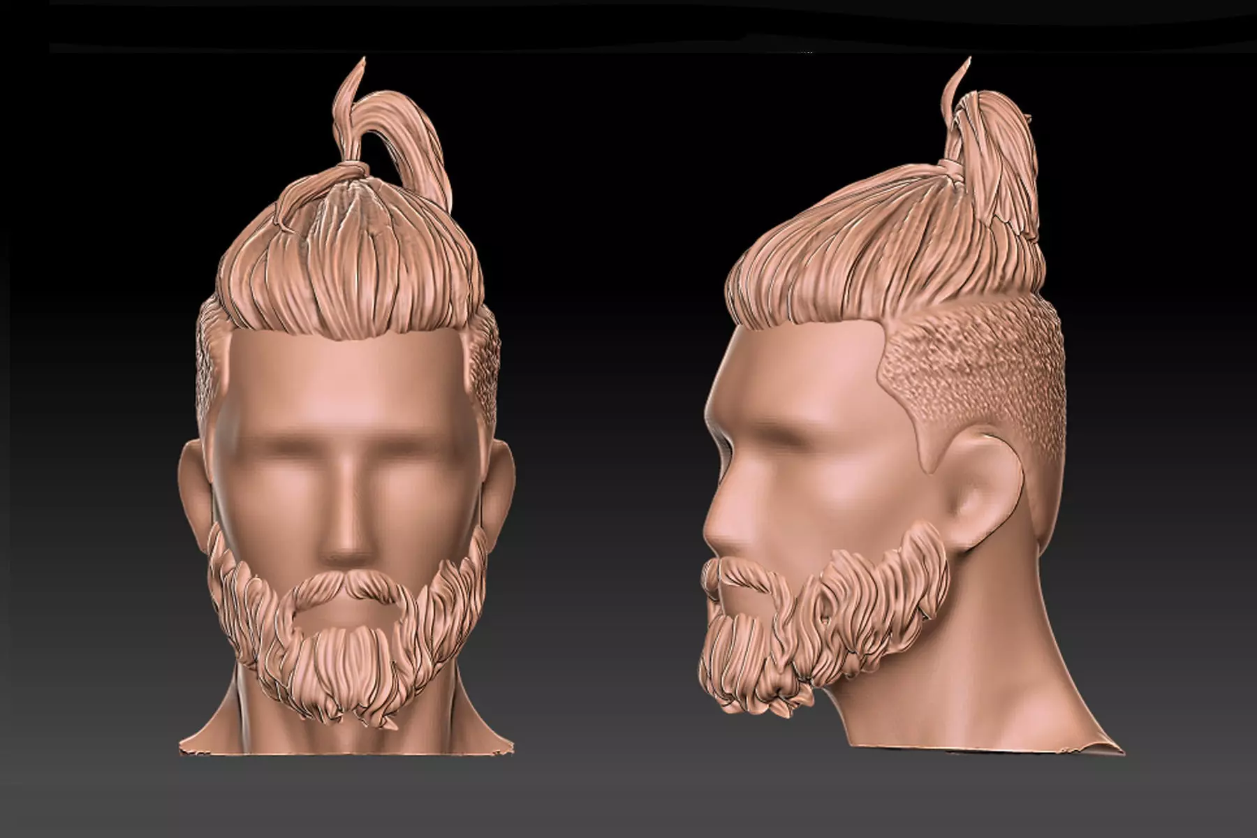 hair 40 3D print model