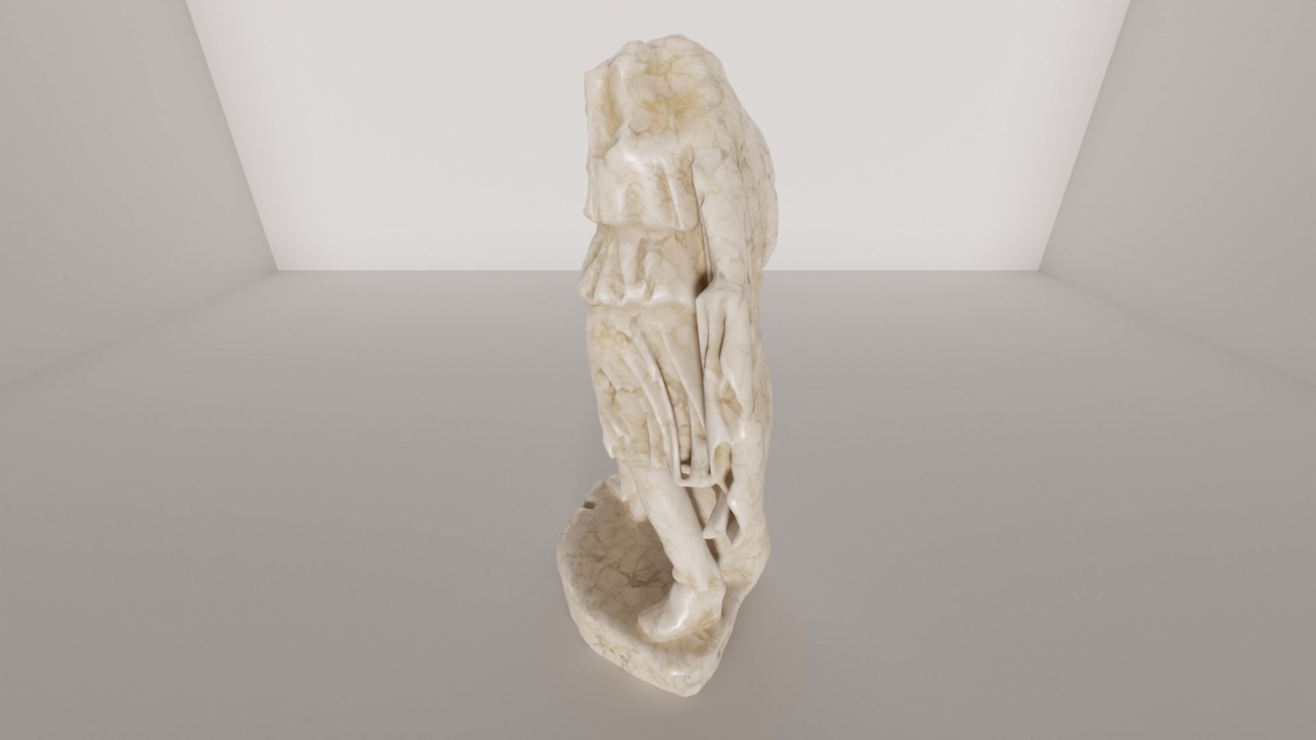 Statue 3D Model marble of woman 3D model_16