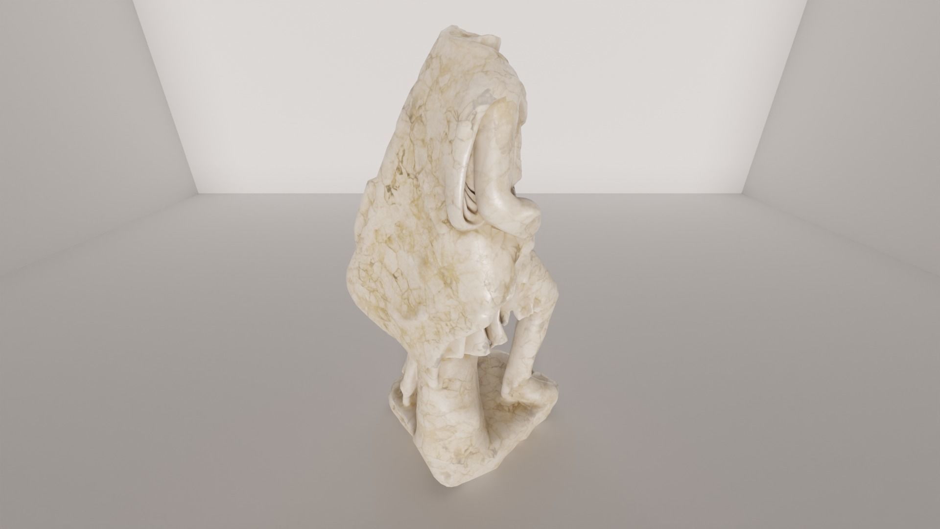 Statue 3D Model marble of woman 3D model_12
