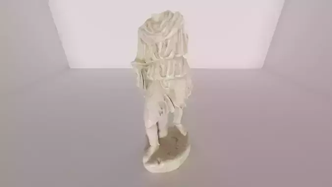 Statue 3D Model marble of woman