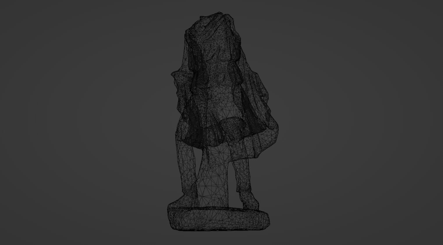 Statue 3D Model marble of woman 3D model_18