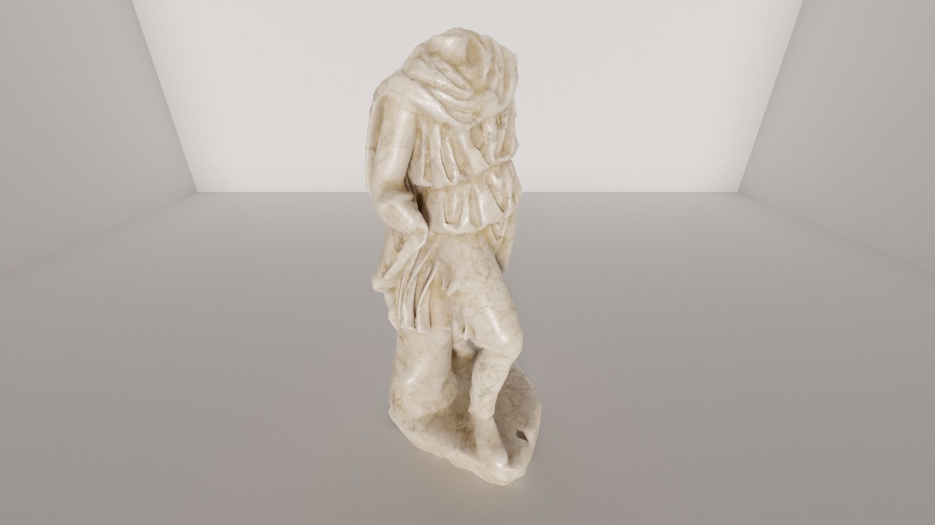 Statue 3D Model marble of woman 3D model_10
