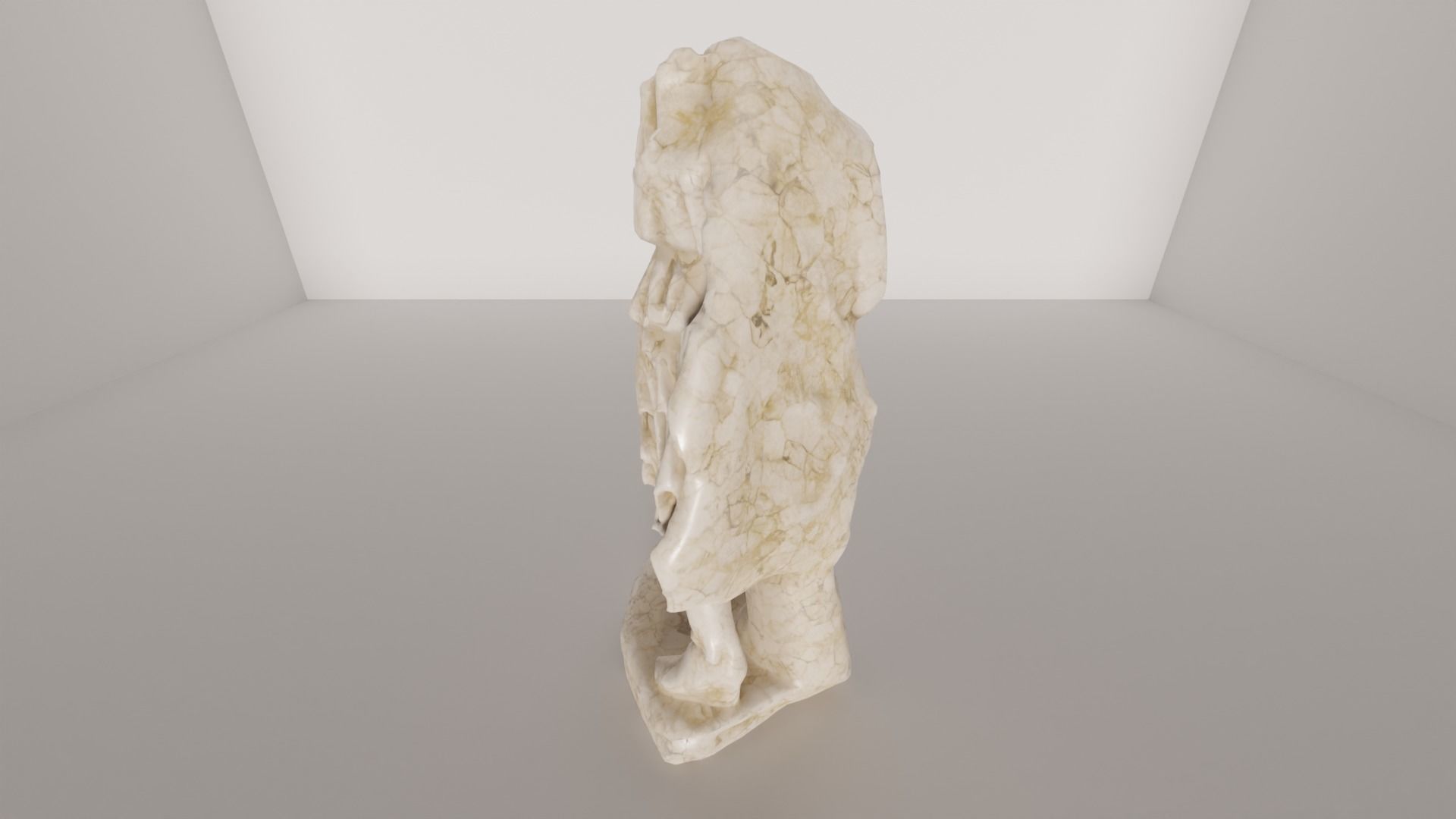 Statue 3D Model marble of woman 3D model_15