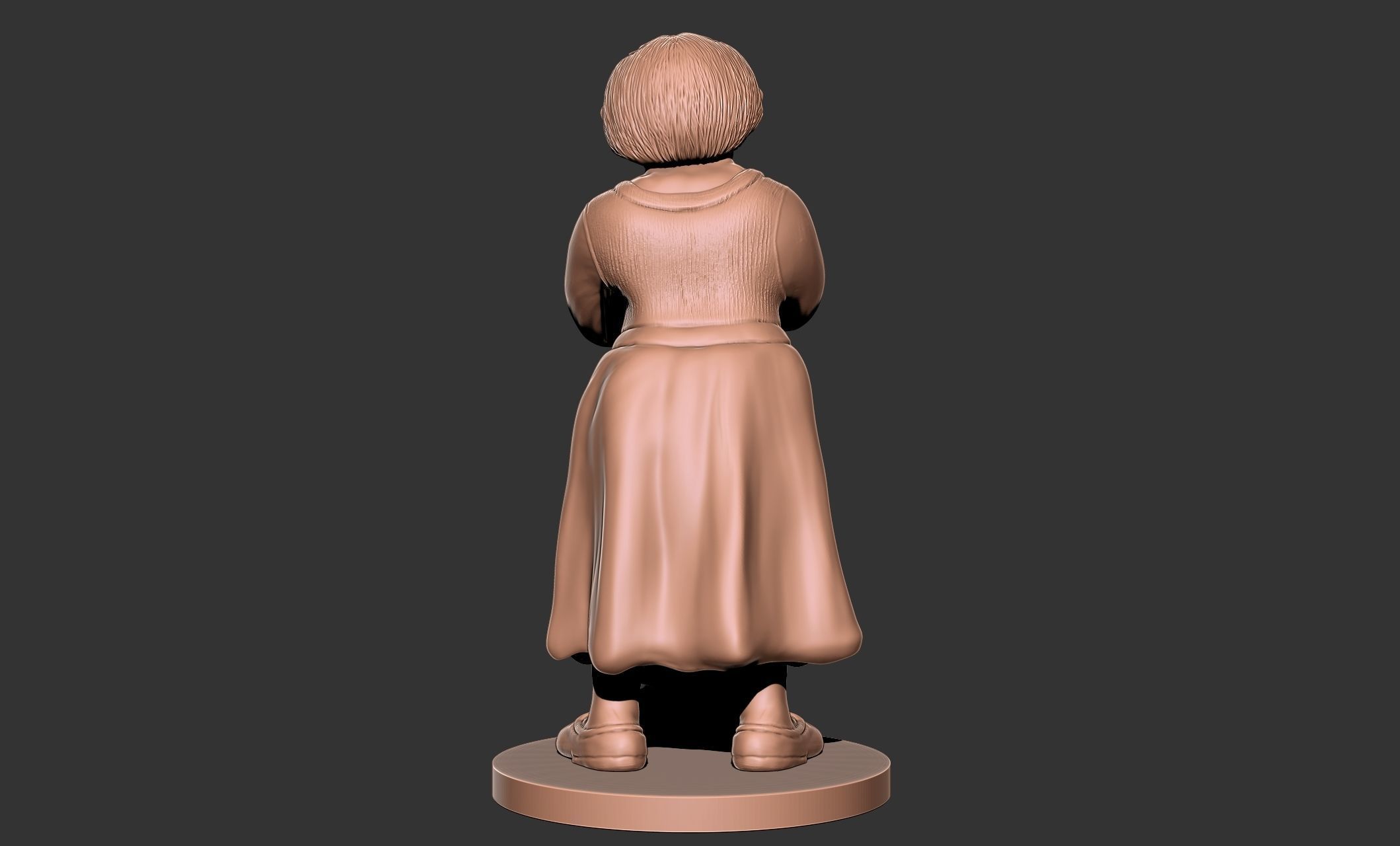 Princess Fiona shrek 3d model 3D print model_3