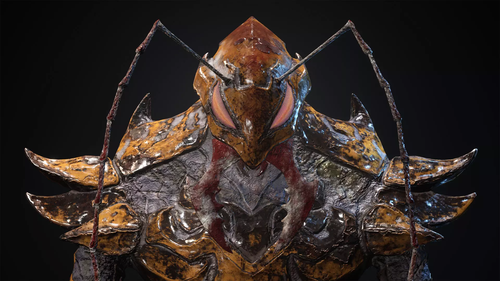 Bug 01 Low-poly 3D model_0
