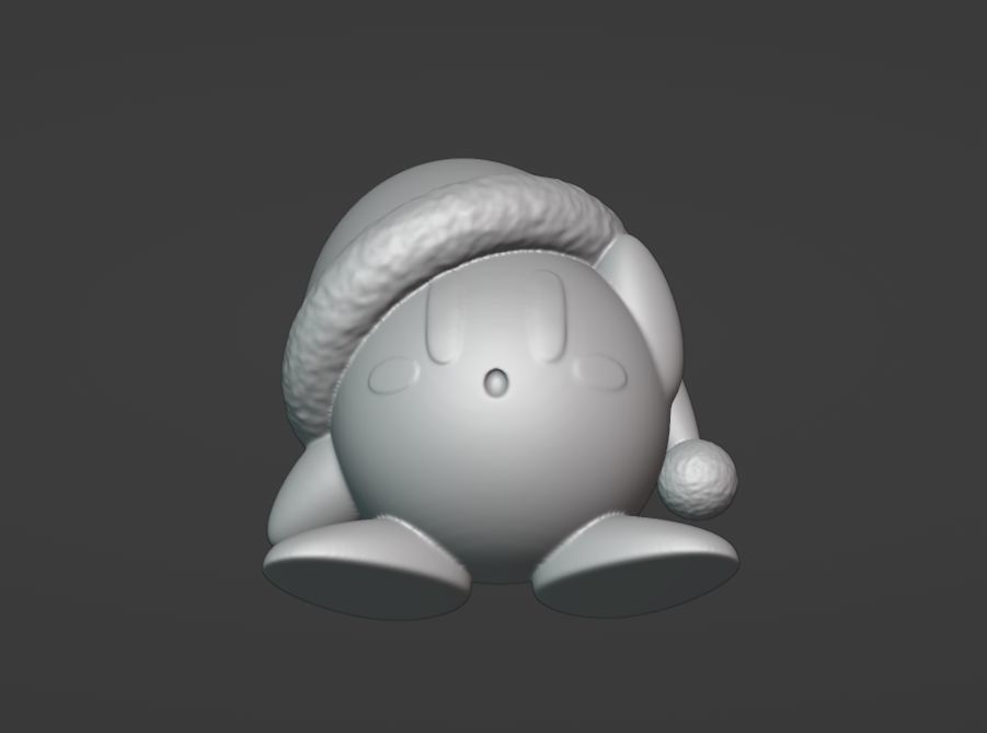 Kirby Christmas - 3D print 3D print model_7