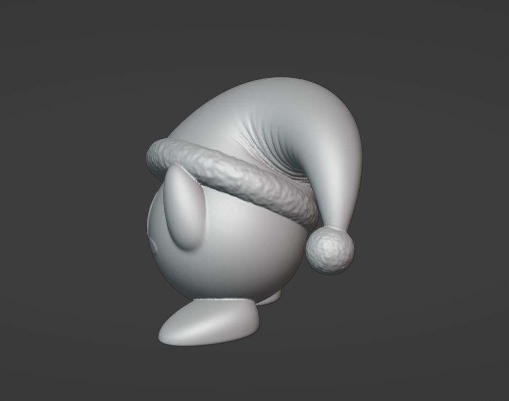 Kirby Christmas - 3D print 3D print model_5