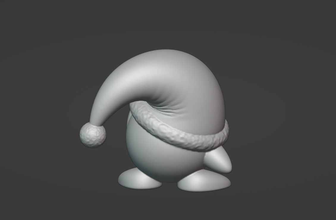 Kirby Christmas - 3D print 3D print model_6