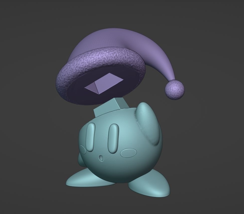 Kirby Christmas - 3D print 3D print model_9