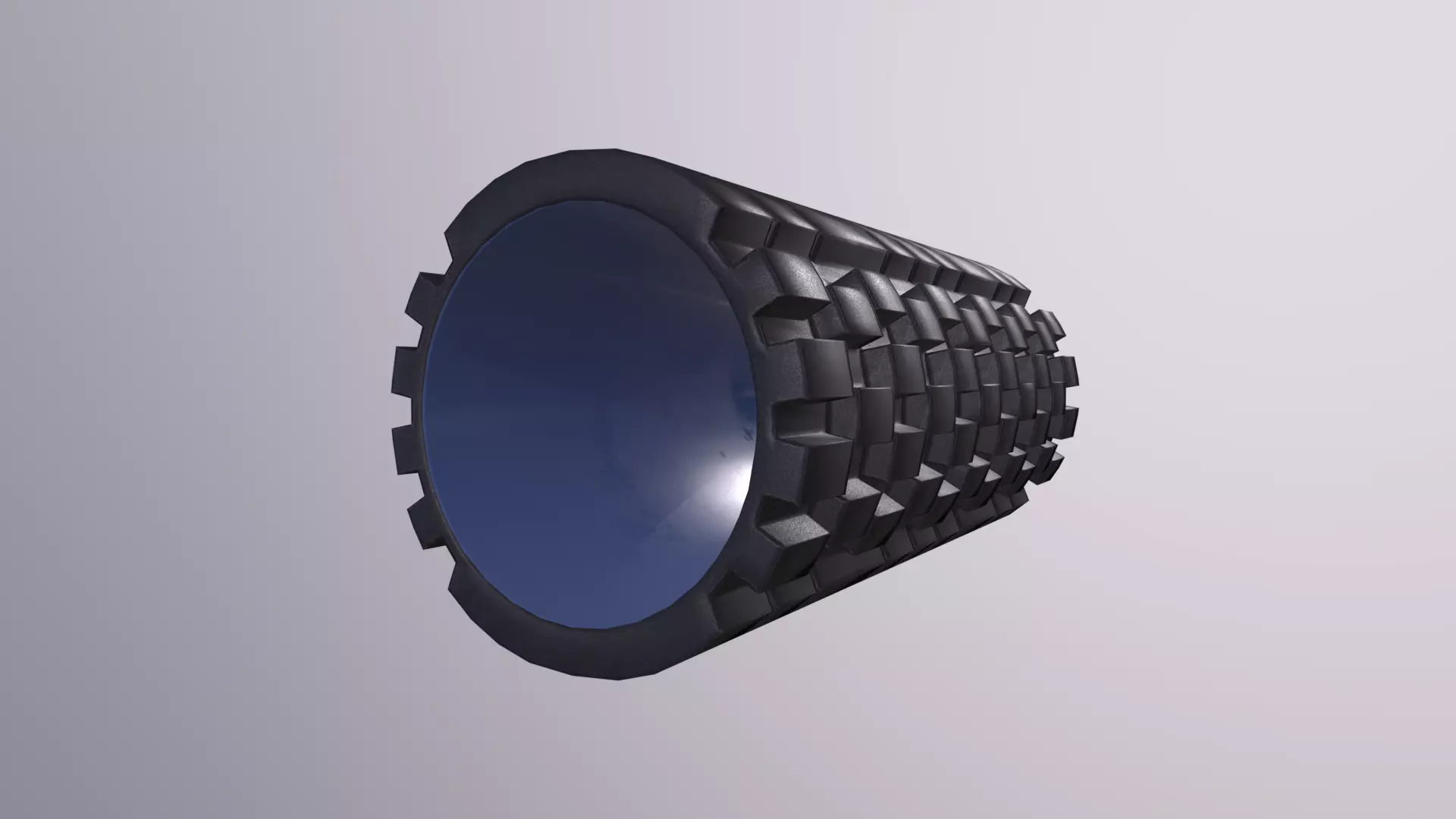 FoamRoller rubber ball Low-poly 3D model