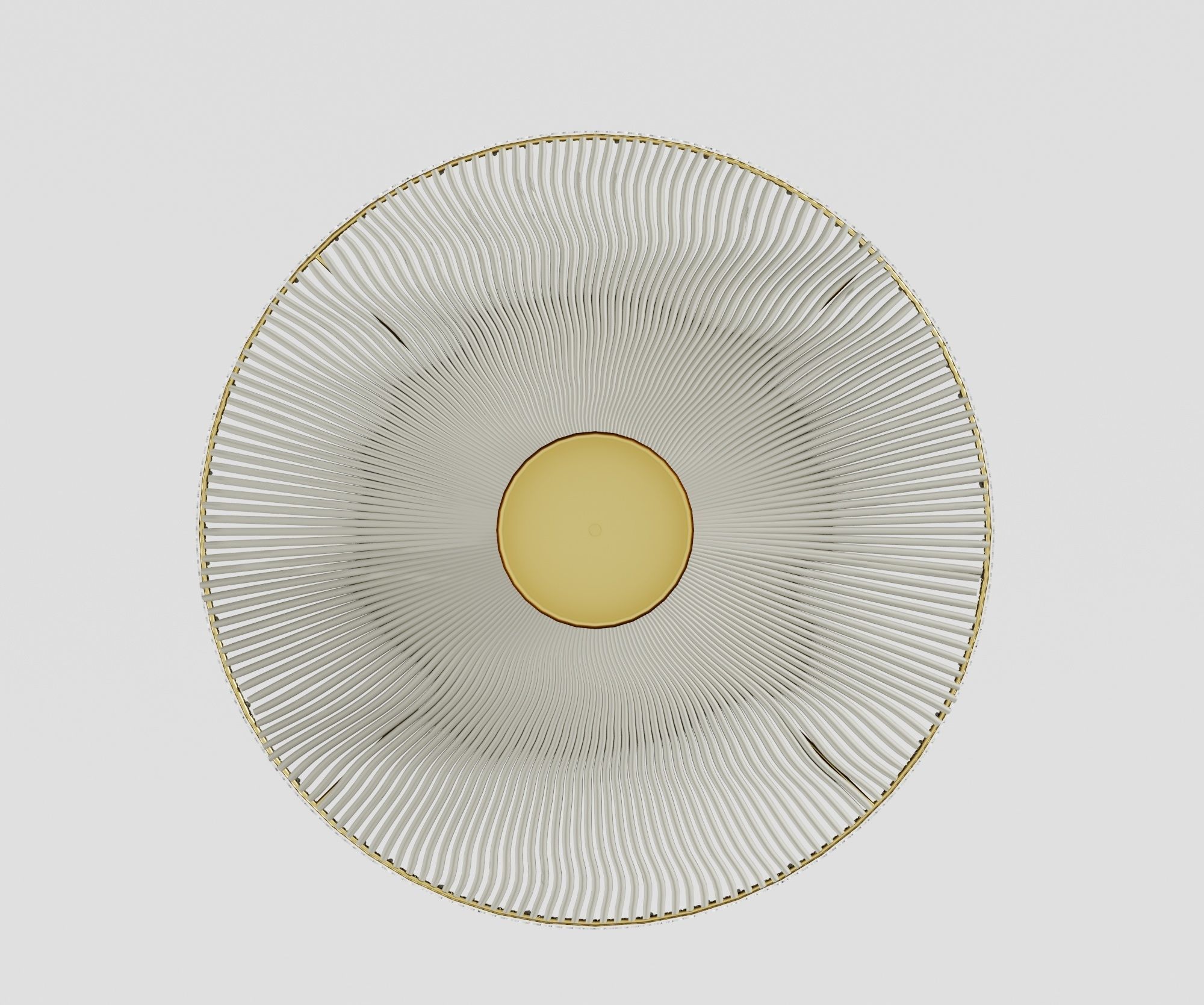 Fringed Parasol Pendant Light by Honore 3D model_7