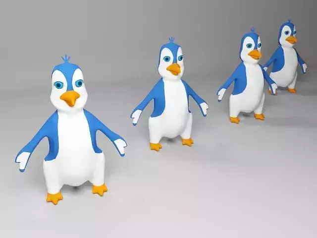 Child penguin