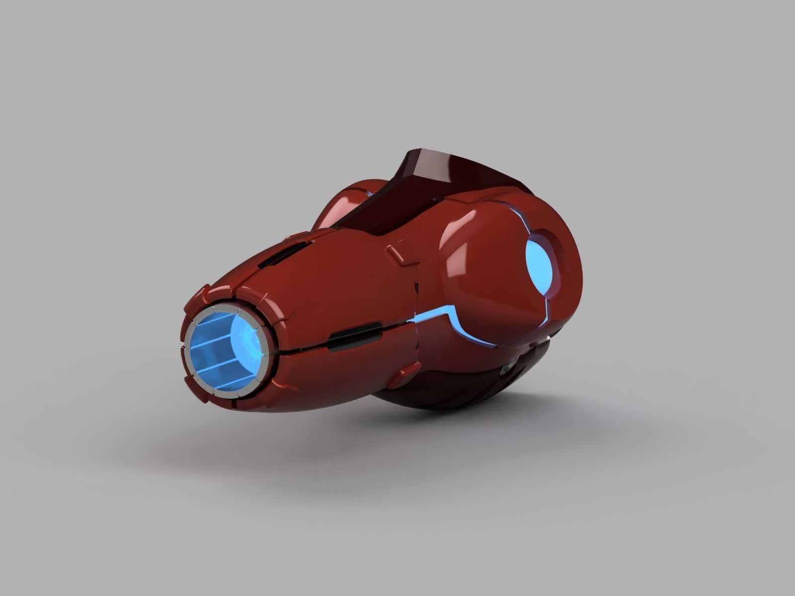 Metroid Dread Samus Aran Omega Arm Cannon With Firing Action 3D print model_1