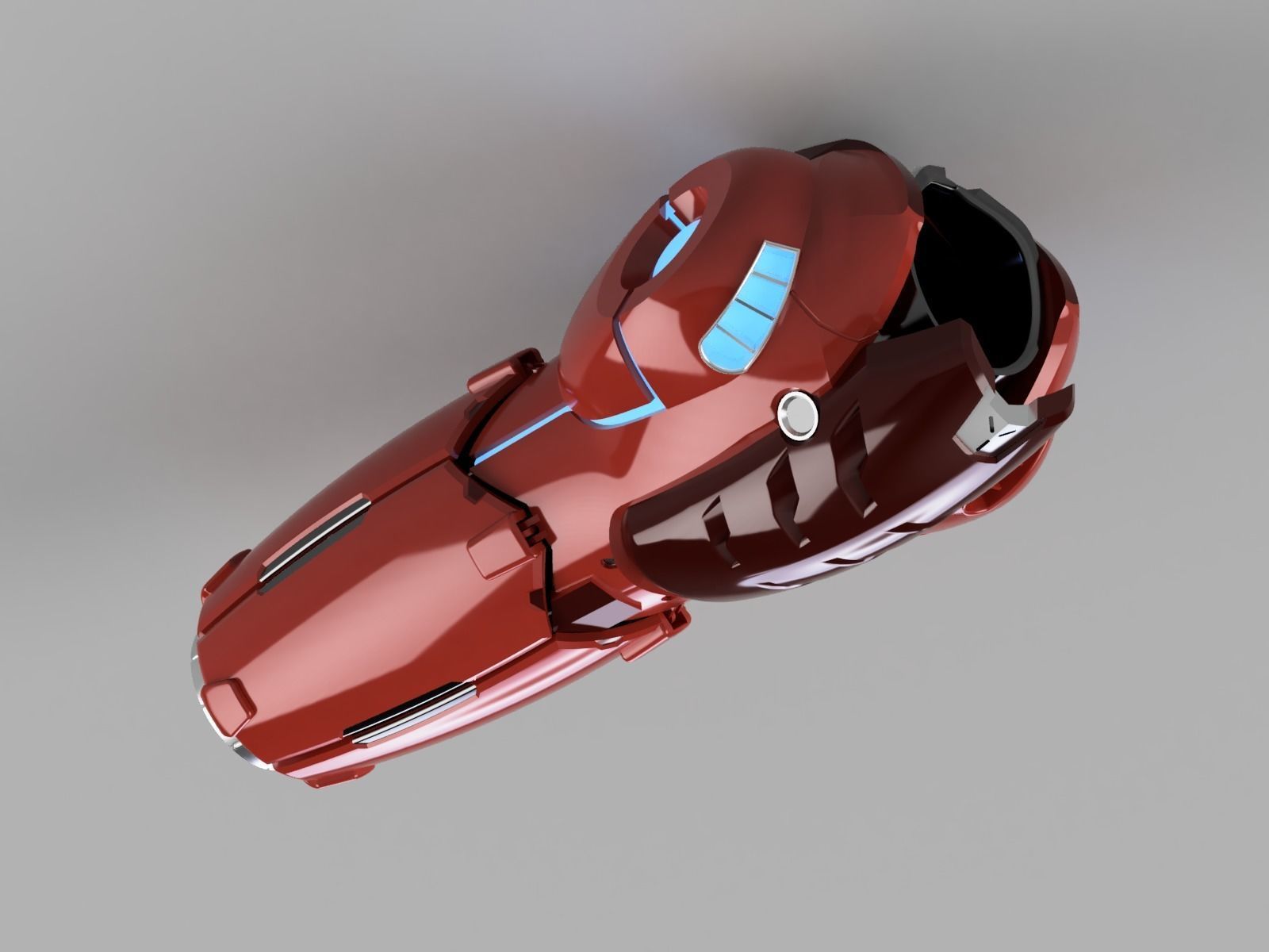 Metroid Dread Samus Aran Omega Arm Cannon With Firing Action 3D print model_3