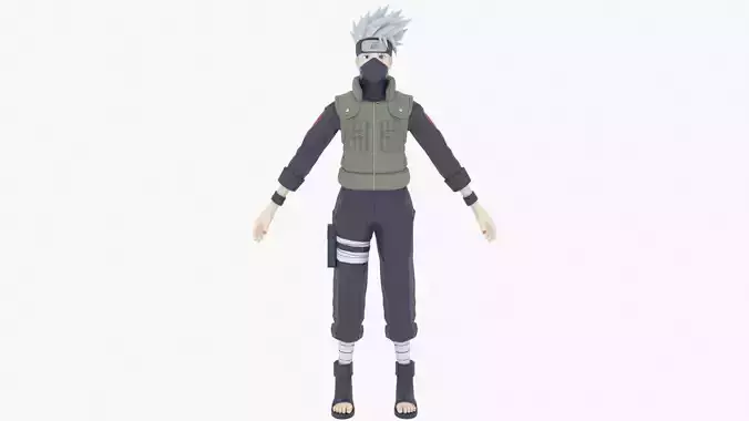 Hatake Kakashi Free 3D model