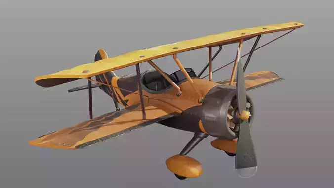 Mighty Hawk Aircraft  3D model