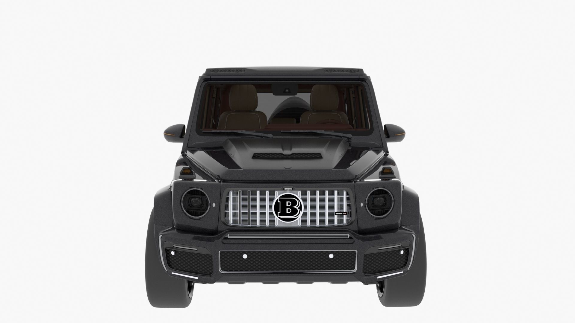 Brabus G V12 900 3D model_11