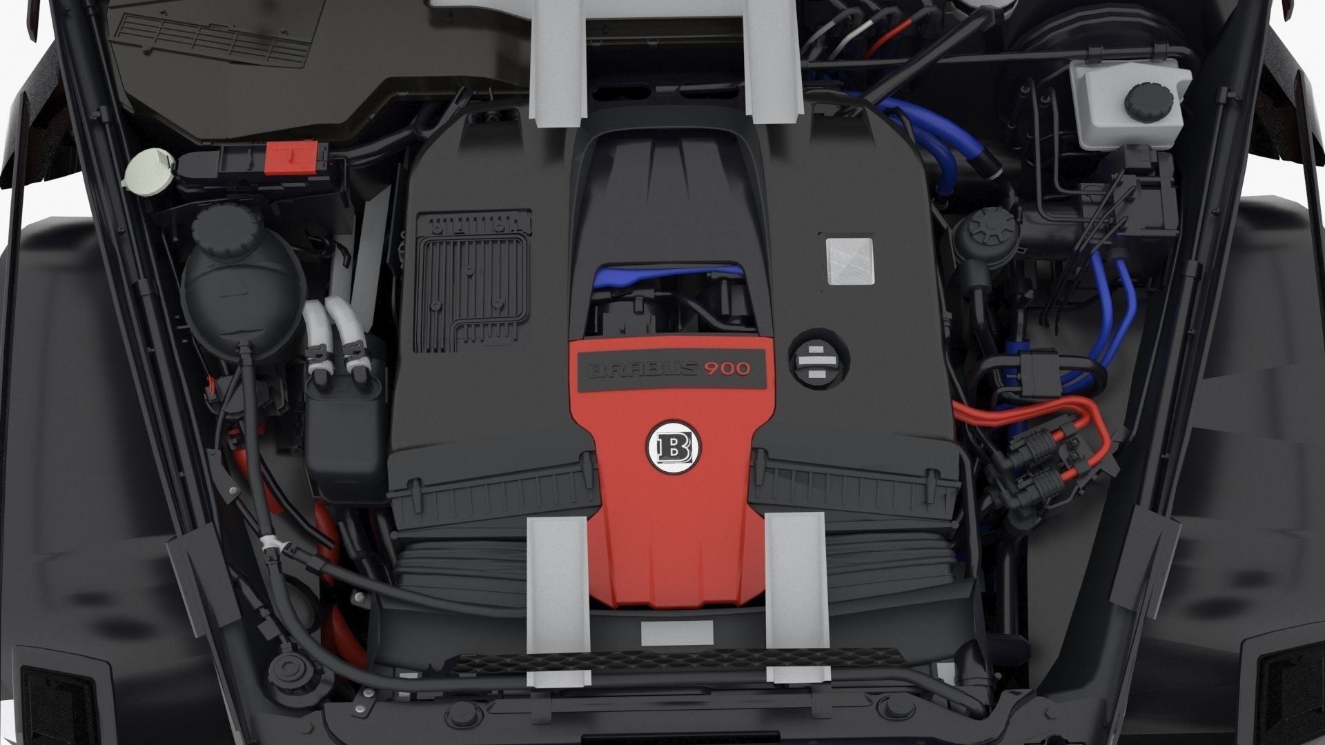 Brabus G V12 900 3D model_13