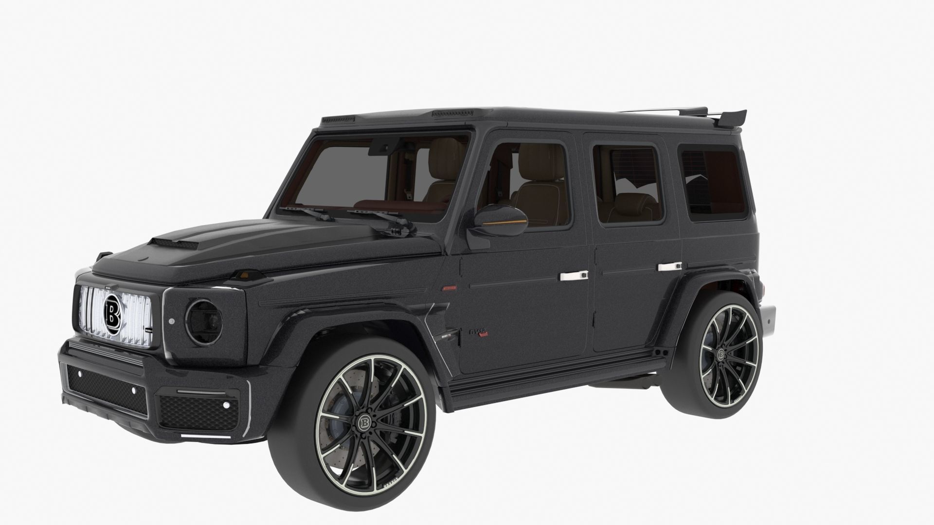 Brabus G V12 900 3D model_1