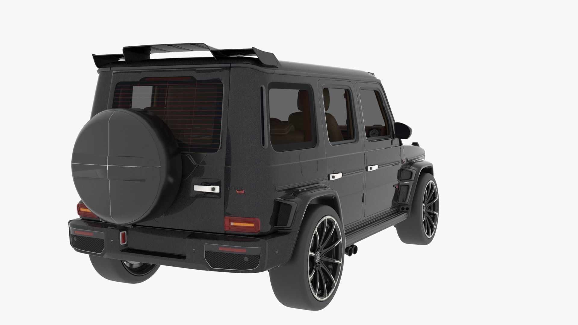 Brabus G V12 900 3D model_6