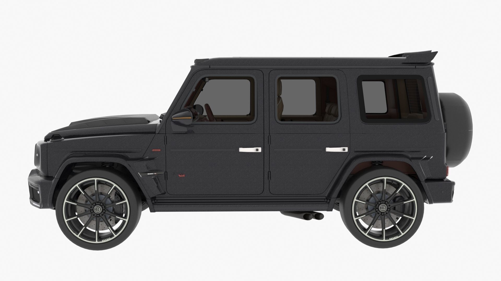 Brabus G V12 900 3D model_2