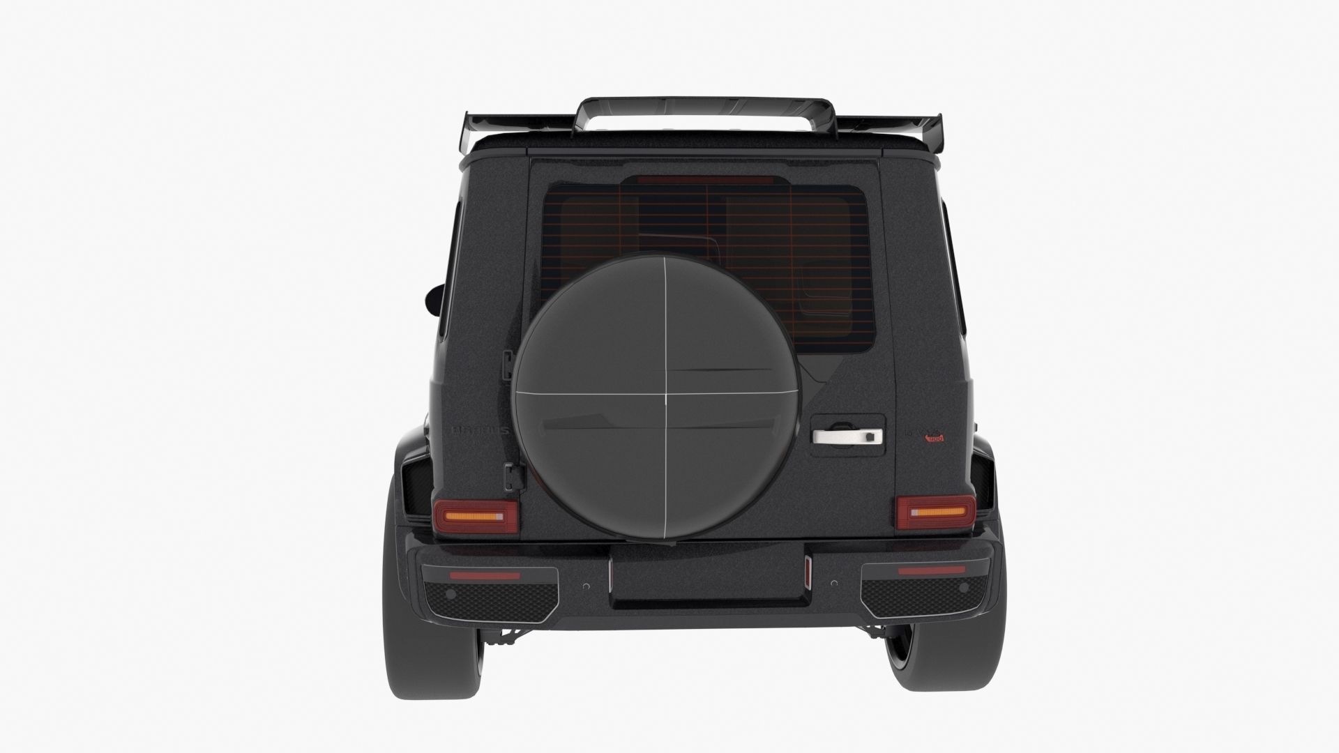 Brabus G V12 900 3D model_5