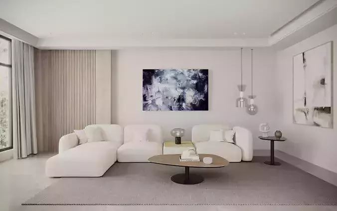 Contemporary Livingroom 01