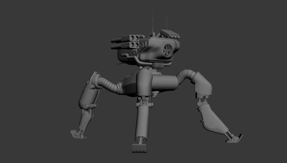 Robo Mech 3D model_3