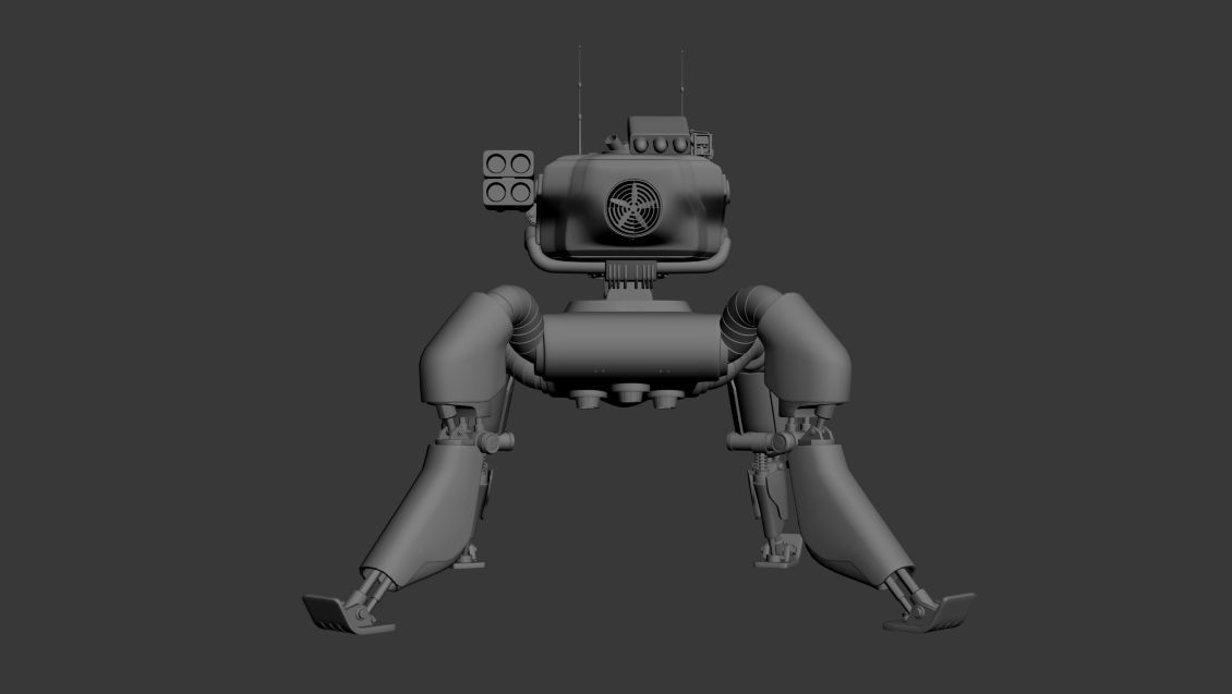 Robo Mech 3D model_4