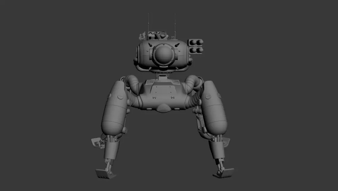 Robo Mech 3D model_0