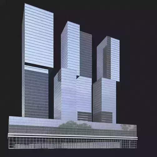 Office Building 3D model Office Building 3D model