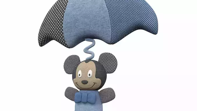 Plush toy mouse hanging 1