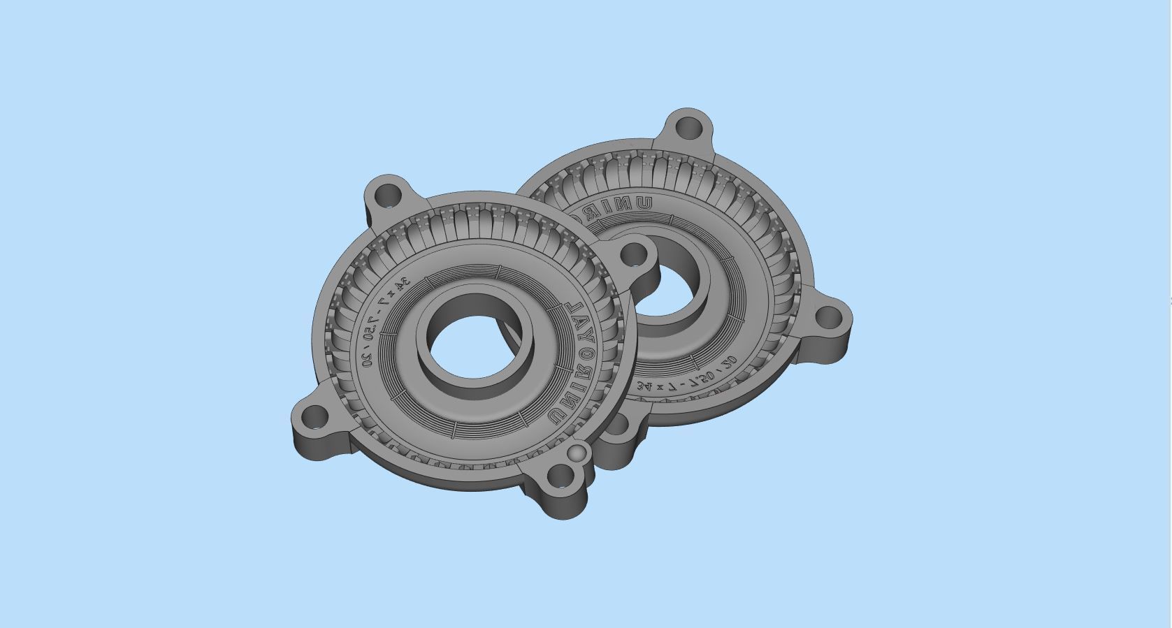 WWII German Kubel Wagen or Blitz Mold Rims Tires files 3D print model_3