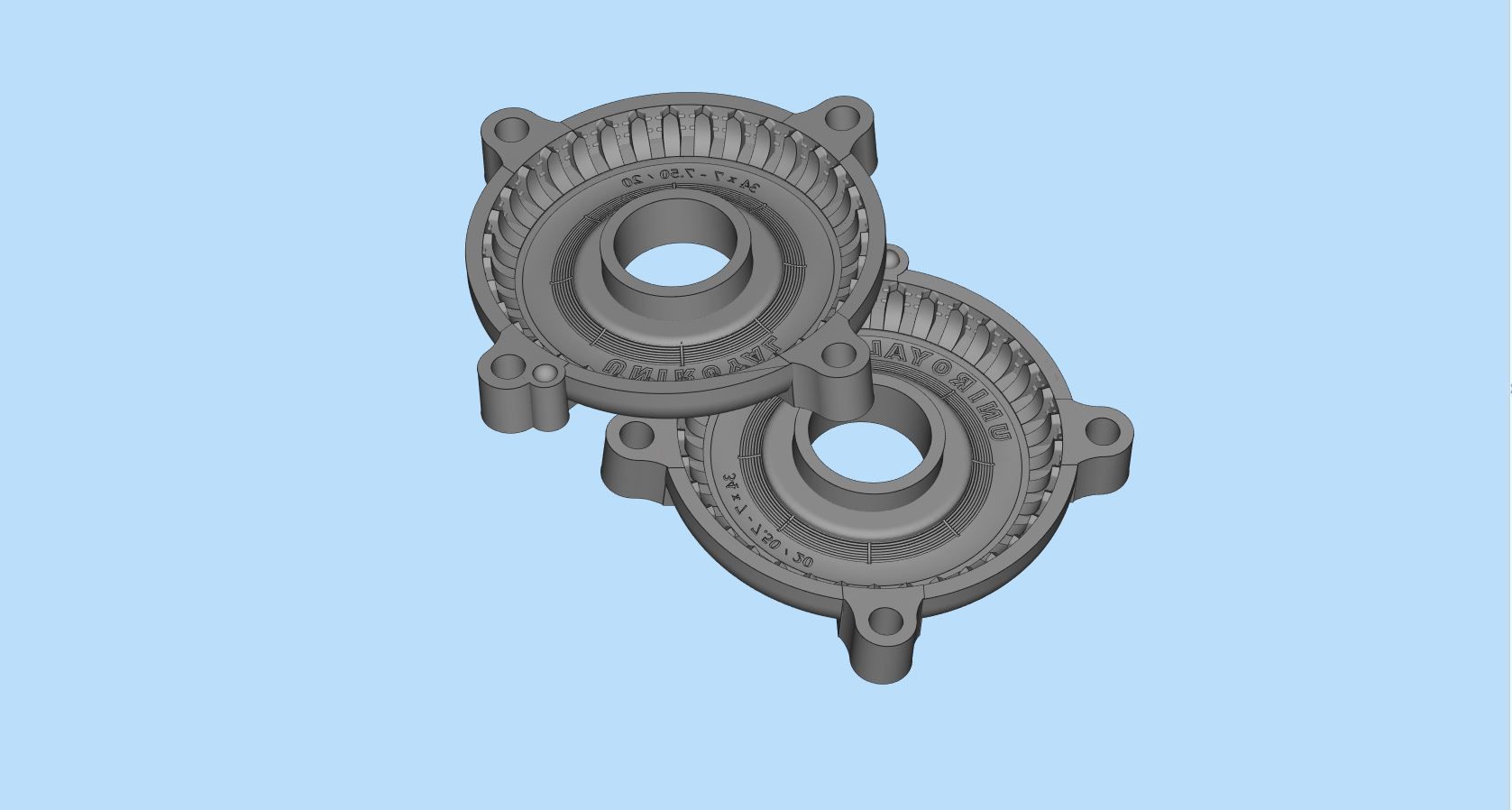 WWII German Kubel Wagen or Blitz Mold Rims Tires files 3D print model_8