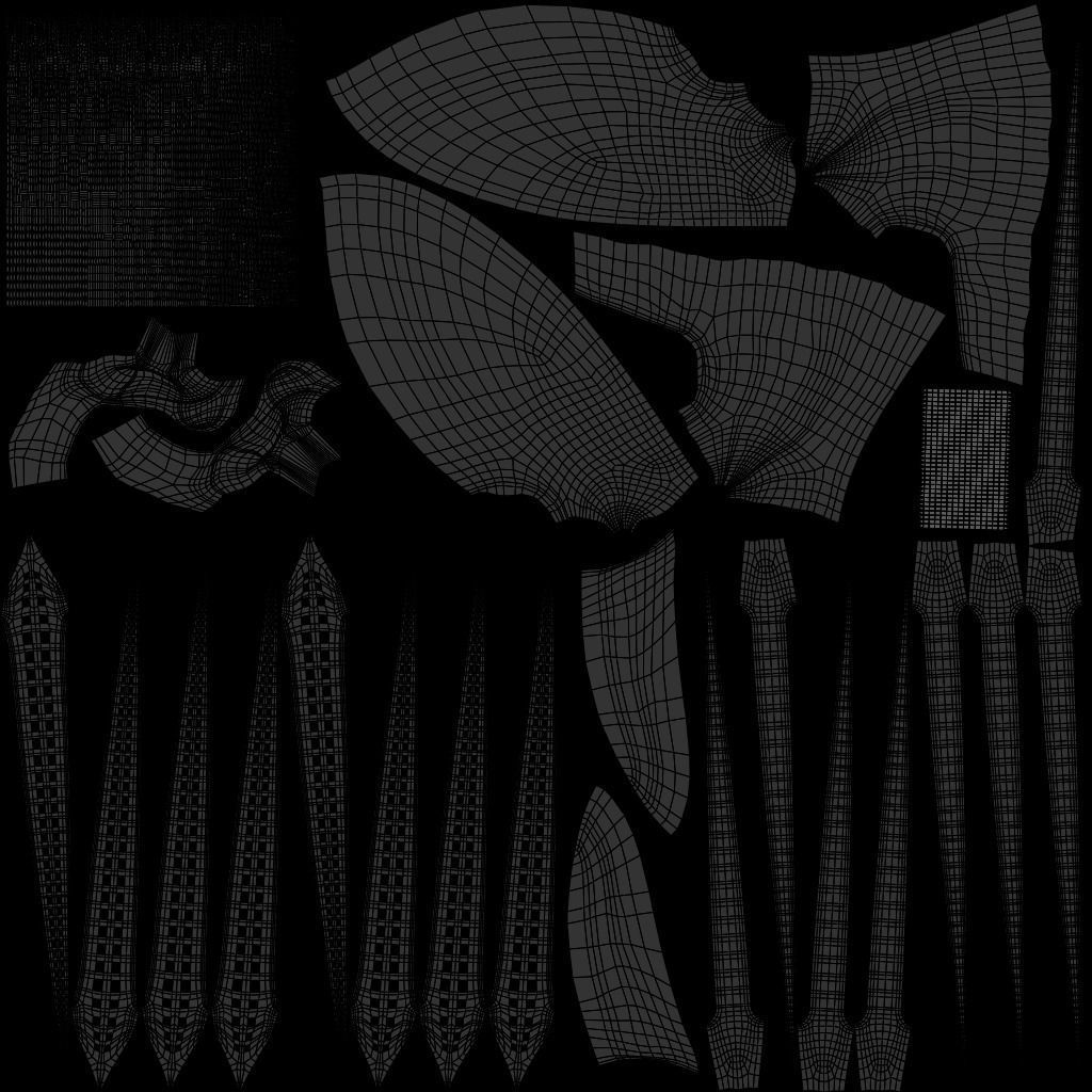 Animated Common Octopus Low-poly 3D model_23