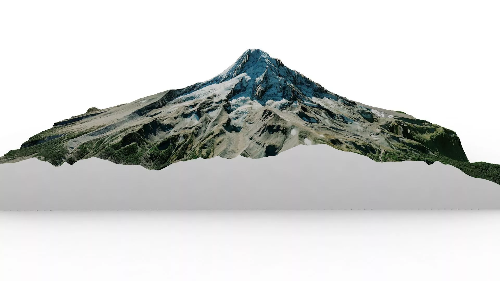 Mount Hood Free 3D model