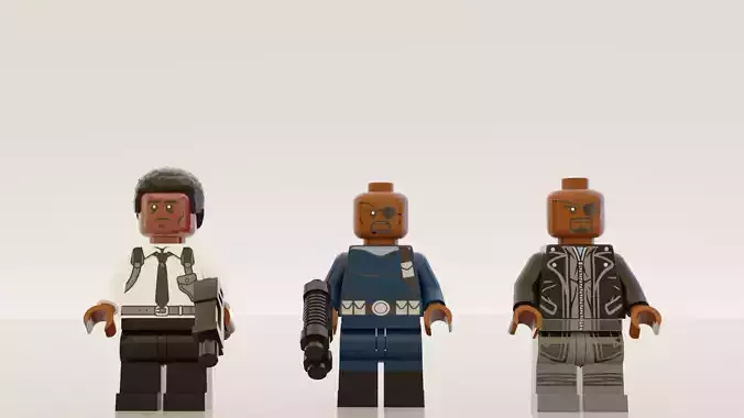 Lego Nick Fury mini pack