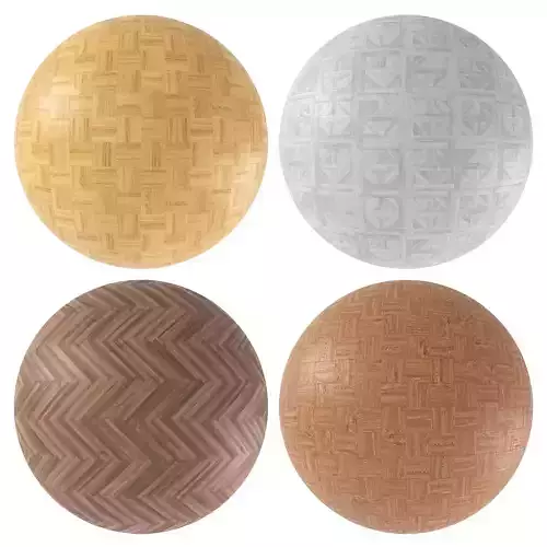 Parquet - Laminate - Wooden floor 4 in 1