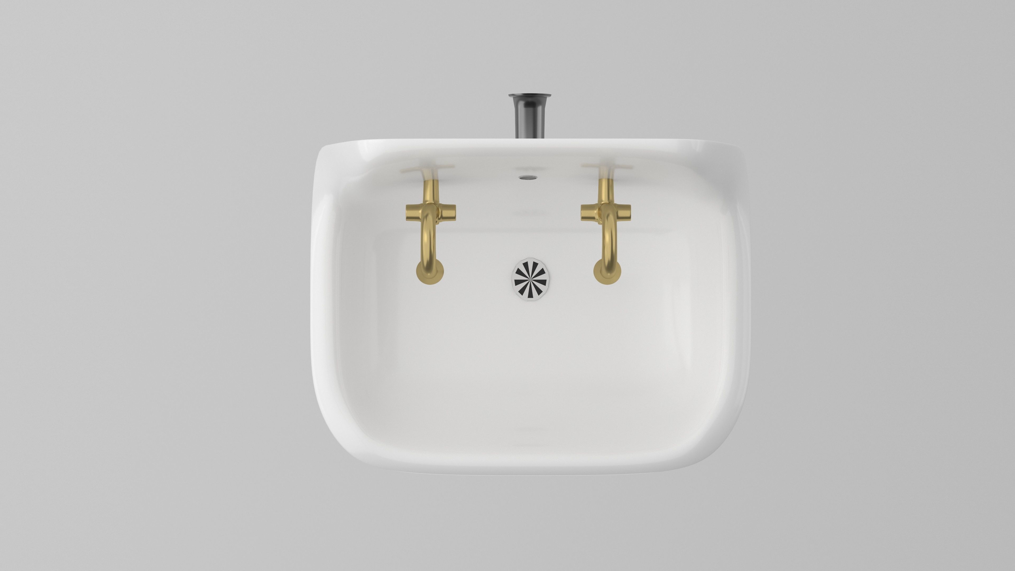 bathroom sink 3D model_3