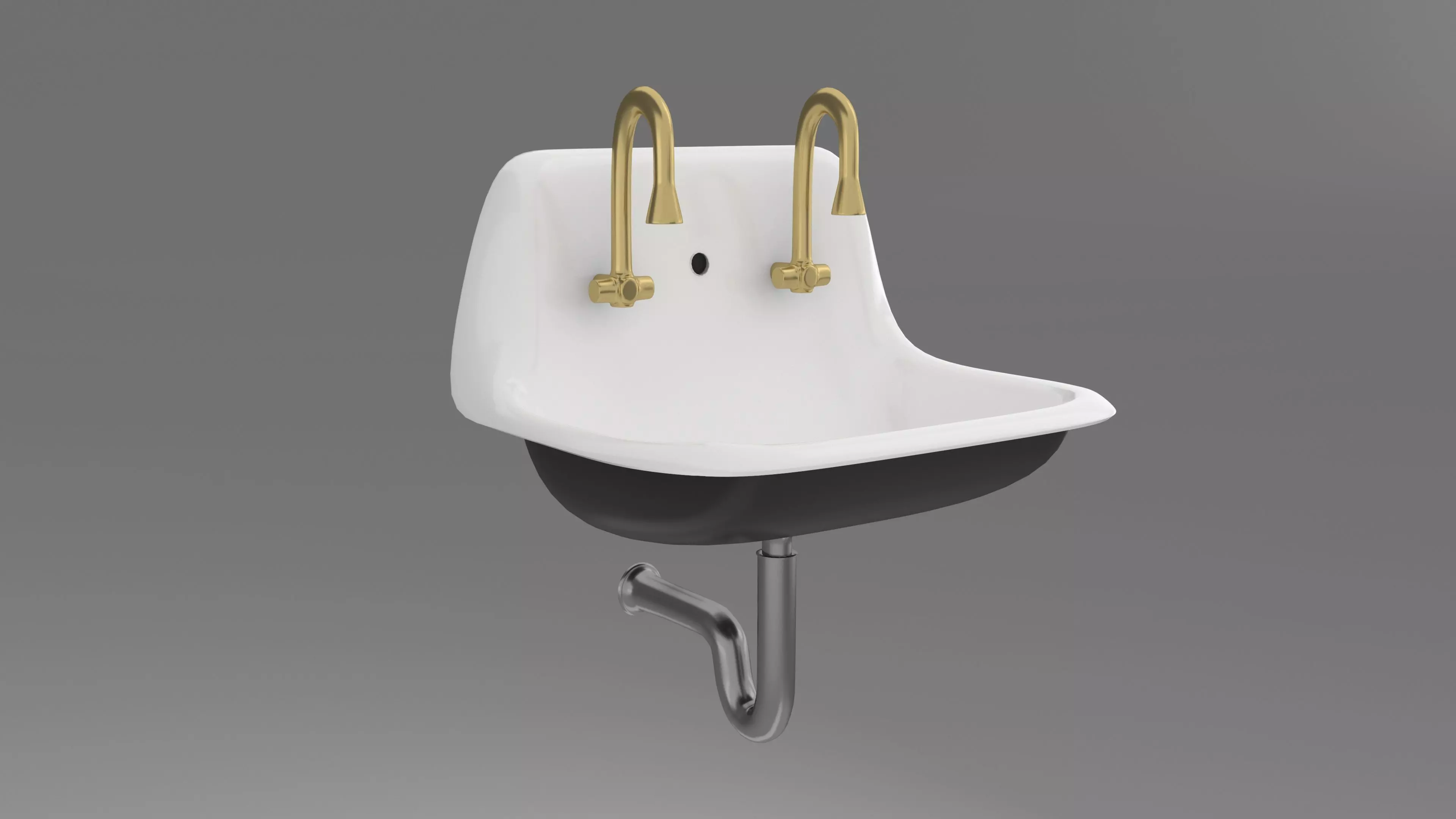 bathroom sink 3D model_0