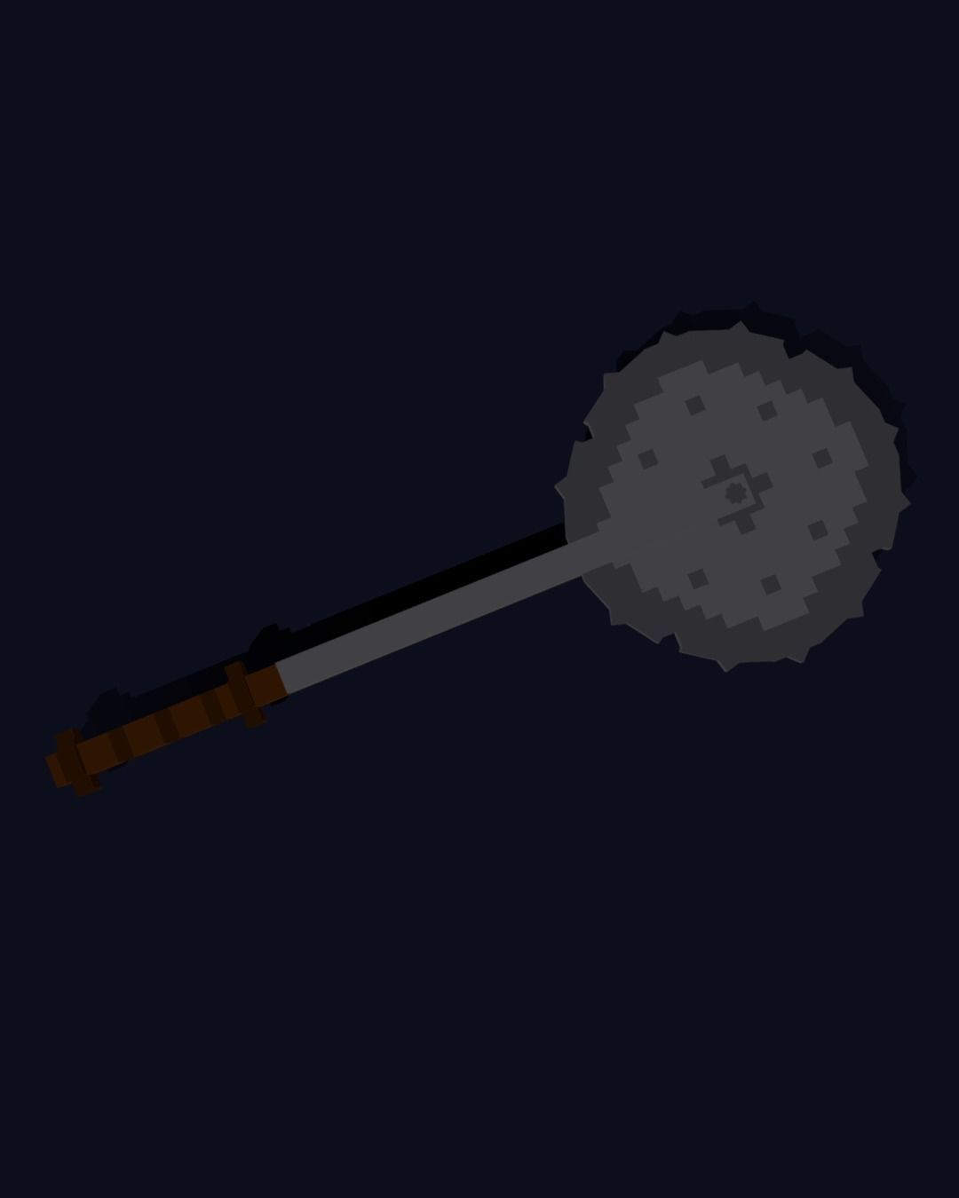 Weapons Pack - Lowpoly Voxel Models Low-poly 3D model_3