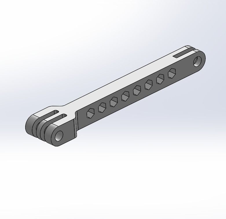 GoPro Tripod mount with an arm 3D print model_3