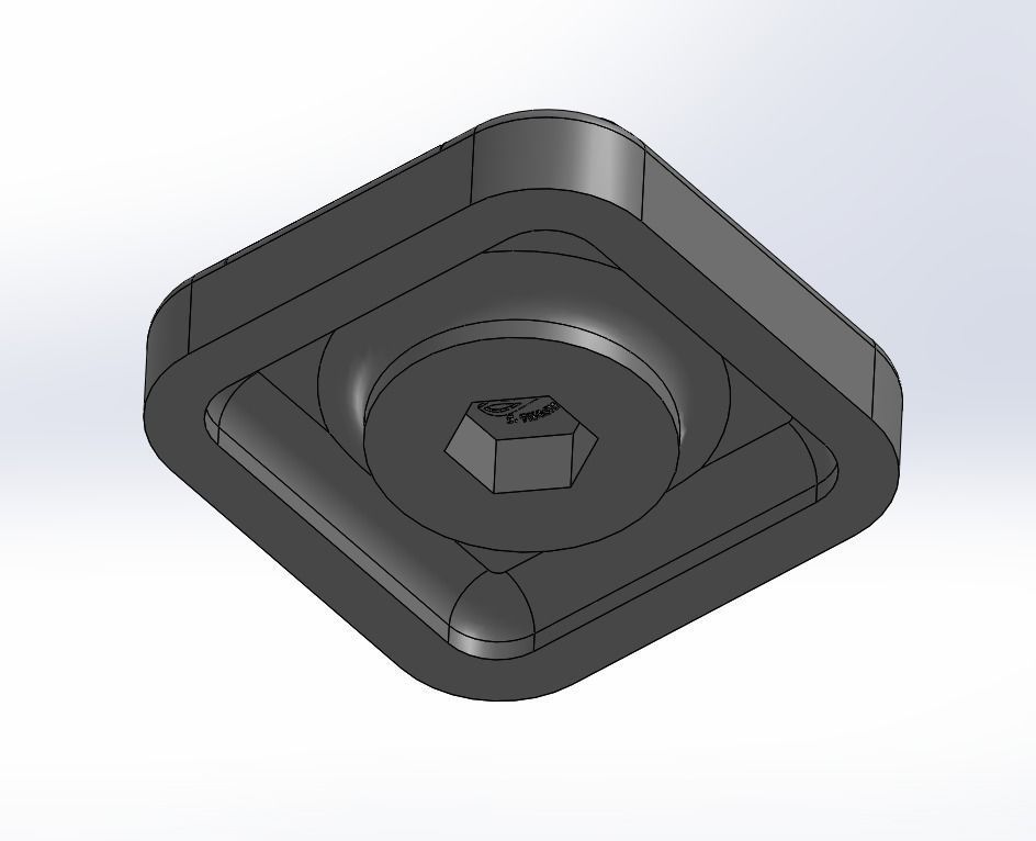 GoPro Tripod mount with an arm 3D print model_4