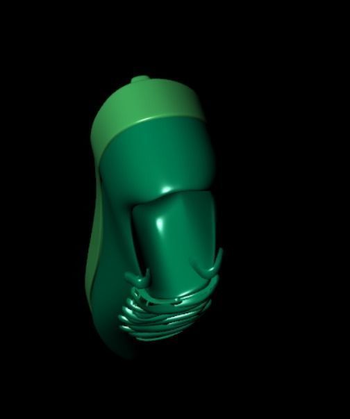 Pendant k31 3D print model_6