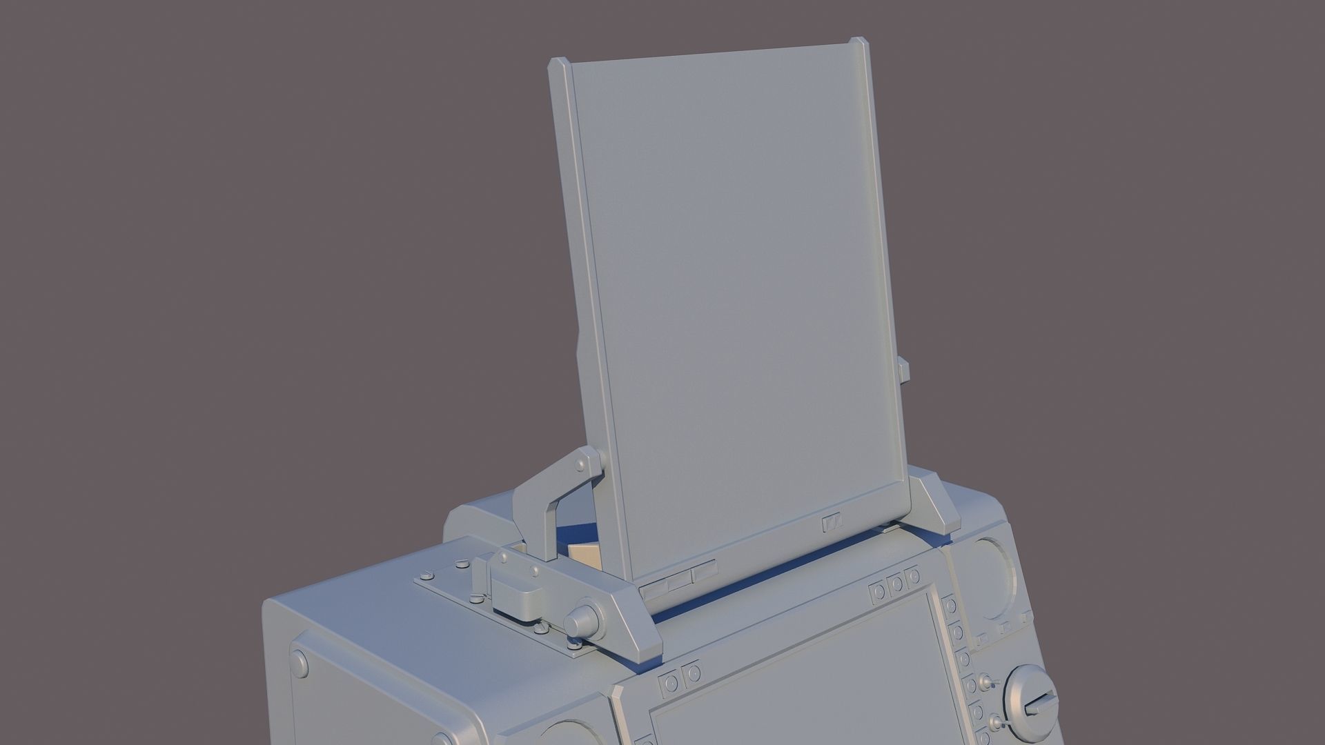 Aircraft cockpit control panel - EFIS 3D model_17