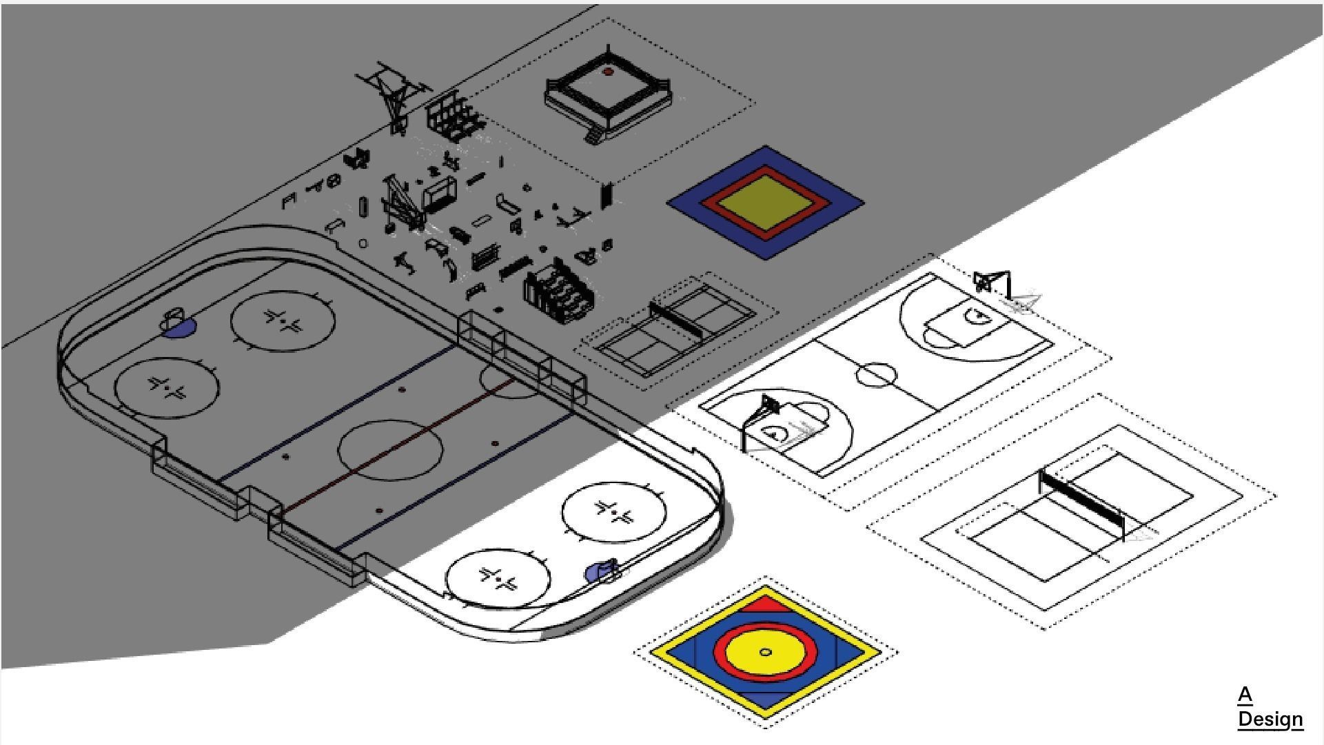 Sports Equipment - Pack of revit families 3D model_9