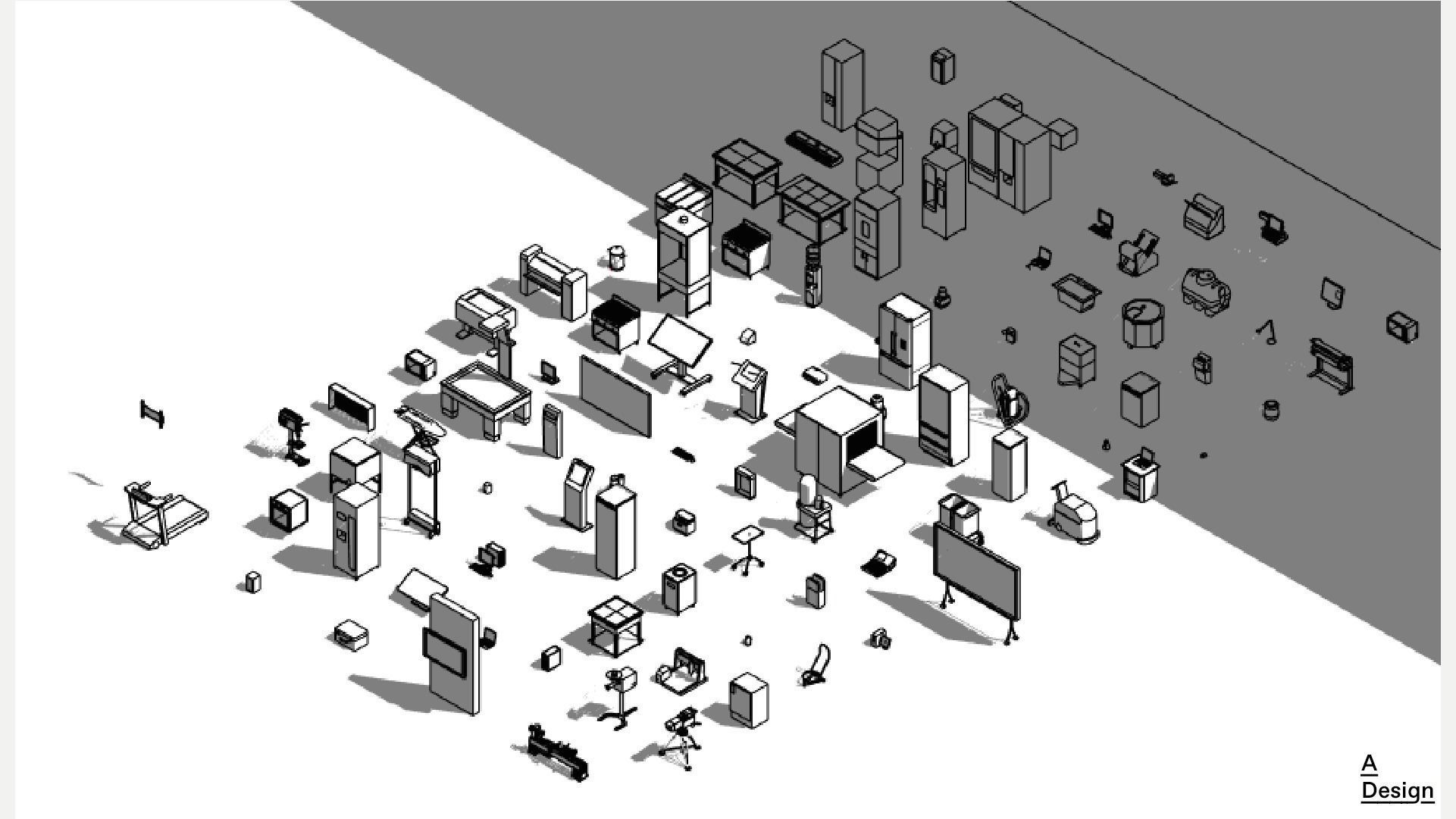 Technique - Special equipment - Pack of revit families 3D model_10