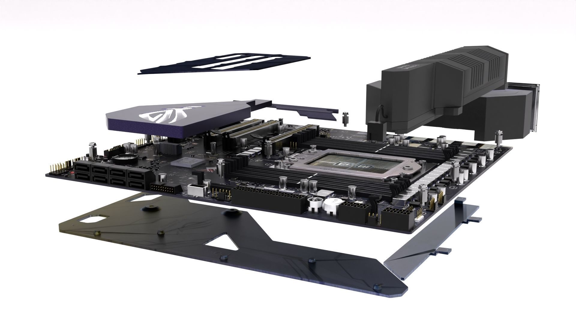 ROG Zenith Extreme Alpha v2 3D model_17