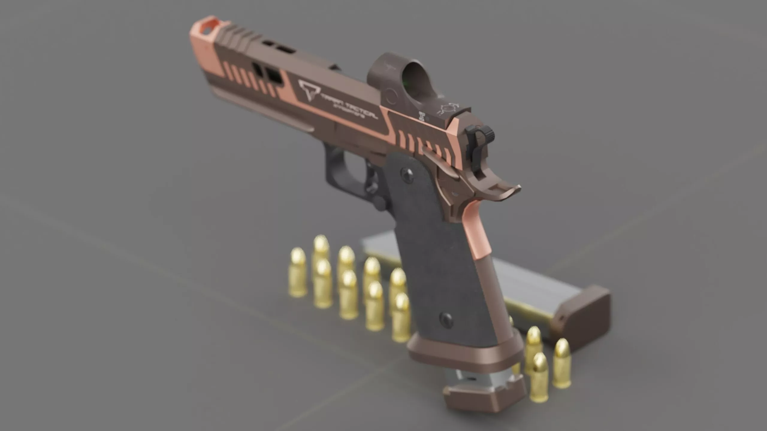 TTI - Taran Tactical Innovations - Sand Viper Low-poly 3D model