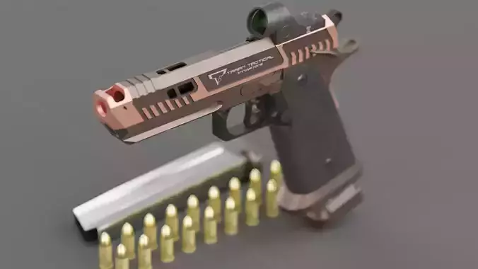 TTI - Taran Tactical Innovations - Sand Viper Low-poly 3D model